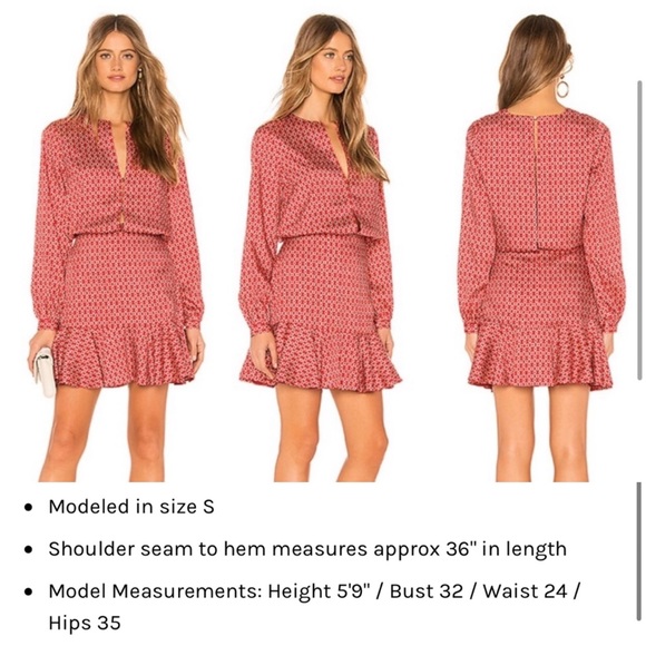 Red mini dress - Picture 15 of 16